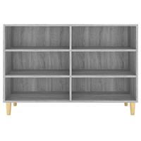 Dressoir 103,5x35x70 cm spaanplaat grijs sonoma eikenkleurig - thumbnail
