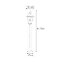 QAZQA Vintage buiten lantaarn antiek goud 120 cm - Antigua - thumbnail