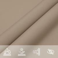 Zonnescherm rechthoekig 3x6 m oxford stof taupe - thumbnail