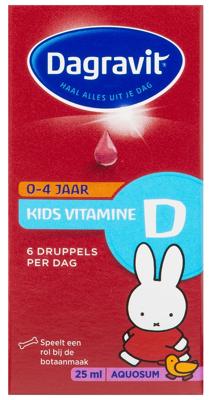 Dagravit Kids Vitamine D Aquosum Druppels Dagravit Kids Vitamine D Aquosum Druppels