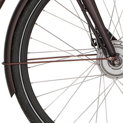 Cortina spatbordstang voor 28 e-yoya matt sparkle brown