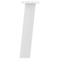 Salontafelpoten 4 st 42 cm staal wit - thumbnail