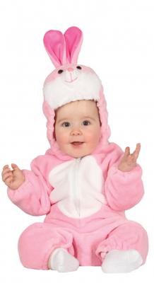 Konijn Roze Baby Jumpsuit