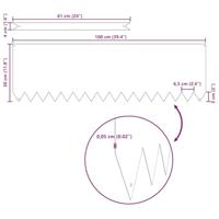 Tuinrand 20 pcs Bruin 100 x 0.05 x 20 cm Cortenstaal - thumbnail