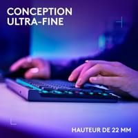 Logitech G G515 Lightspeed TKL toetsenbord Draadloos Zwart Azerty Frans - thumbnail