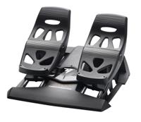 Thrustmaster TFRP T.Flight Rudder Pedals Rempedaal-plaat USB, RJ12 PC, PlayStation 4, Xbox One Zwart - thumbnail