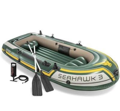 Intex seahawk 3 boot set - 295 x 137 x 43 cm - inclusief peddels en pomp