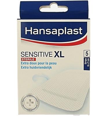 Hansaplast Hansaplast sensitive 7x6 cm 5 strips