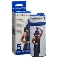 Theraband 2,5 m in tasje zeer zwaar - blauw - thumbnail