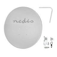 Satellietschotel | 80.0 cm | Versterking: 39.8 dB | Offset-hoek: 28 ° | Polyester / Staal | Grijs - thumbnail