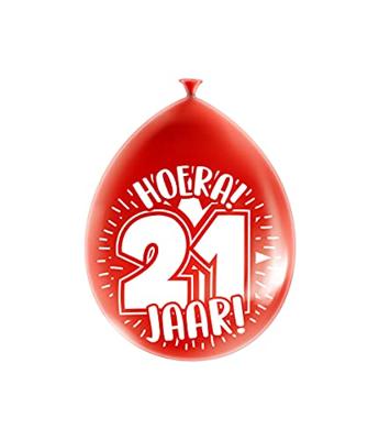 Paperdreams cijferballonnen - 21 jaar