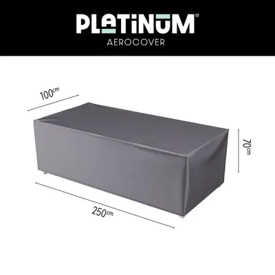 Platinum AeroCover Loungebank hoes 250x100xH70cm Platinum AeroCover Loungebank hoes 250x100xH70cm