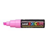 Paintmarker Uni POSCA PC8K breed schuin fluor roze - thumbnail