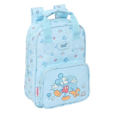 Schoolrugzak Mickey Mouse Clubhouse Baby Licht Blauw 20 x 28 x 8 cm