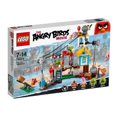 Lego Angry Birds 75824 Pig City Teardown