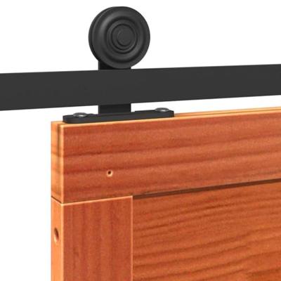 Schuifdeur Wasbruin 100 x 210 cm Massief grenenhout