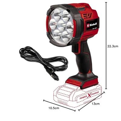 Einhell TE-CL 18/2500 Li AC Solo - Accu Lamp | 2500lm | 6500K | Zonder accu en lader - 4514145 - 4514145