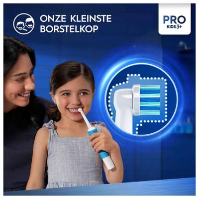 Borstel vervanger Oral-B EB10 4 FFS FROZEN II Blauw/Wit 4 Stuks - thumbnail