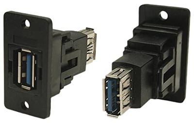Cliff CP30605NX1 FM Slim FT USB3 A-A 3.2 hole Adapter, inbouw 1 stuk(s)