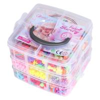 Lobbes Kralenset in opbergbox 3-lagen - thumbnail