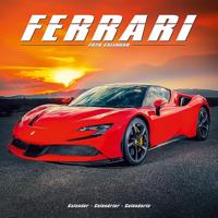Ferrari Calendar 2026 Square Car Wall Calendar - 16 Month - thumbnail