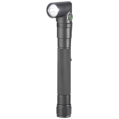 TOOLCRAFT 2-in-1 Zaklamp werkt op een accu SMD LED Met stroboscoopfunctie, Met USB-poort, Verstelbaar, Met riemclip 250 lm 3.5 h 64 g TOOLCRAFT 2-in-1 Zaklamp werkt op een accu SMD LED Met stroboscoopfunctie, Met USB-poort, Verstelbaar, Met riemclip 250 lm 3.5 h 64 g