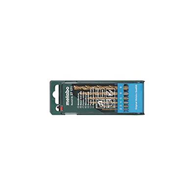 Metabo Accessoires Borencassette, 6 spiraalboren HSS - TIN - 627171000