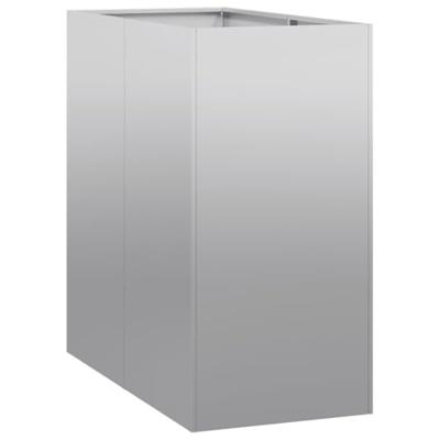 VidaXL Plantenbak 40x80x80 cm gegalvaniseerd staal