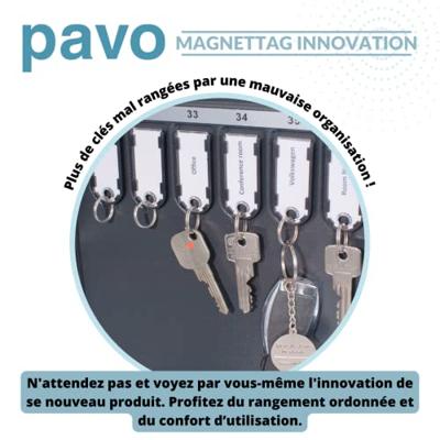 Sleutelkast pavo high security magnetisch 50 haken Sleutelkast pavo high security magnetisch 50 haken