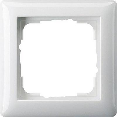 Gira 1-voudig afdekraam 021103 standaard 55 wit glans Gira 1-voudig afdekraam 021103 standaard 55 wit glans