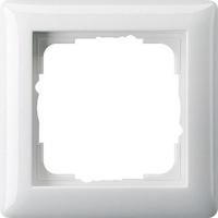 Gira 1-voudig afdekraam 021103 standaard 55 wit glans - thumbnail