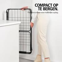 Brabantia HangOn Too Droogrek 22 m Drooglengte Mat Zwart - thumbnail