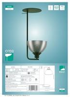 EGLO Beleser Tafellamp - E27 - 50,5 cm - Zwart - thumbnail