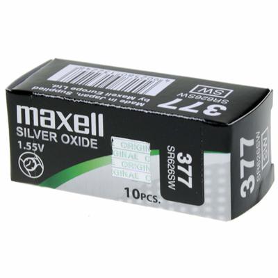 Knoopcel Maxell SR626SW 377 1,55 V Knoopcelbatterij