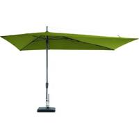 Grote Zweefparasol Asymetrique Windbestendig 360x220 cm Groen van Madison - thumbnail