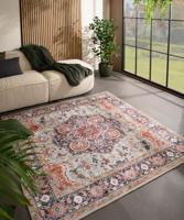 Heritaged Buitenkleed vierkant Vintage - Valenca Fino groen|blauw - - thumbnail