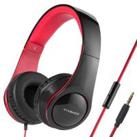 Vivanco SR 660 hoofdband gebonden zwart, rood mobiele headset binaural in het oor - thumbnail