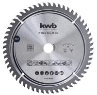 kwb 586768 Hardmetaal-cirkelzaagblad 190 x 20 mm 1 stuk(s) - thumbnail