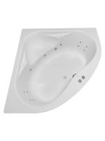 Lambini Designs Palermo Bubbelbad 145x145cm 6+4+2 hydro jets - thumbnail