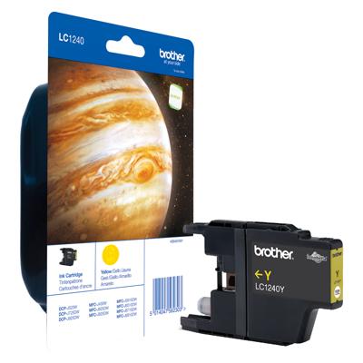 Brother Inktcartridge LC-1240Y Origineel Geel LC1240Y