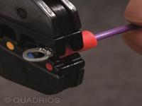 Quadrios 22C443 Ringkabelschoen Dwarsdoorsnede (max.): 1.5 mm² Schachtdiameter: 6.5 mm Deels geïsoleerd Rood 1 set(s) - thumbnail