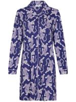 Katoenen doorknoopnachthemd tijgers - thumbnail