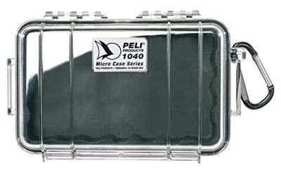 Peli 1040-025-100E apparatuurtas Aktetas/klassieke tas Zwart, Transparant