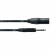 Cordial CPM 2.5 MV Neutrik verloopkabel 1x XLR male naar 1x jack stereo 2,5m