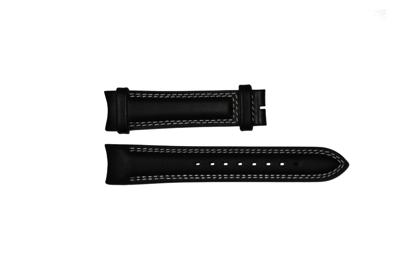 Horlogeband Breil TW0678 Leder Zwart 22mm Horlogeband Breil TW0678 Leder Zwart 22mm