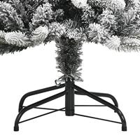 VidaXL Kunstkerstboom met sneeuw 120 cm pvc en pe - thumbnail