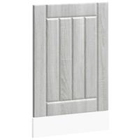 Vaatwaspaneel Lucca bewerkt hout grijs sonoma eiken - thumbnail