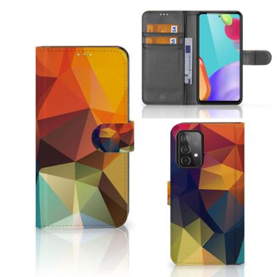 Samsung Galaxy A52 | Book Case | Polygon Color