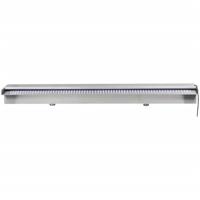 VidaXL Zwembadwaterval met led&apos;s rechthoekig 90 cm roestvrij staal - thumbnail