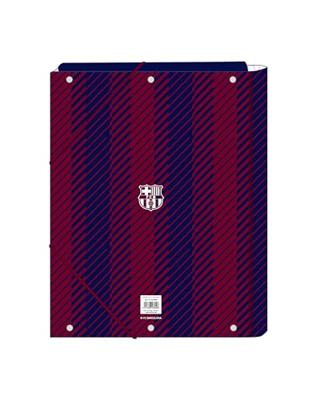 Organiser Map F.C. Barcelona 24/25 Kastanjebruin Marineblauw A4 26 x 33.5 x 2.5 cm